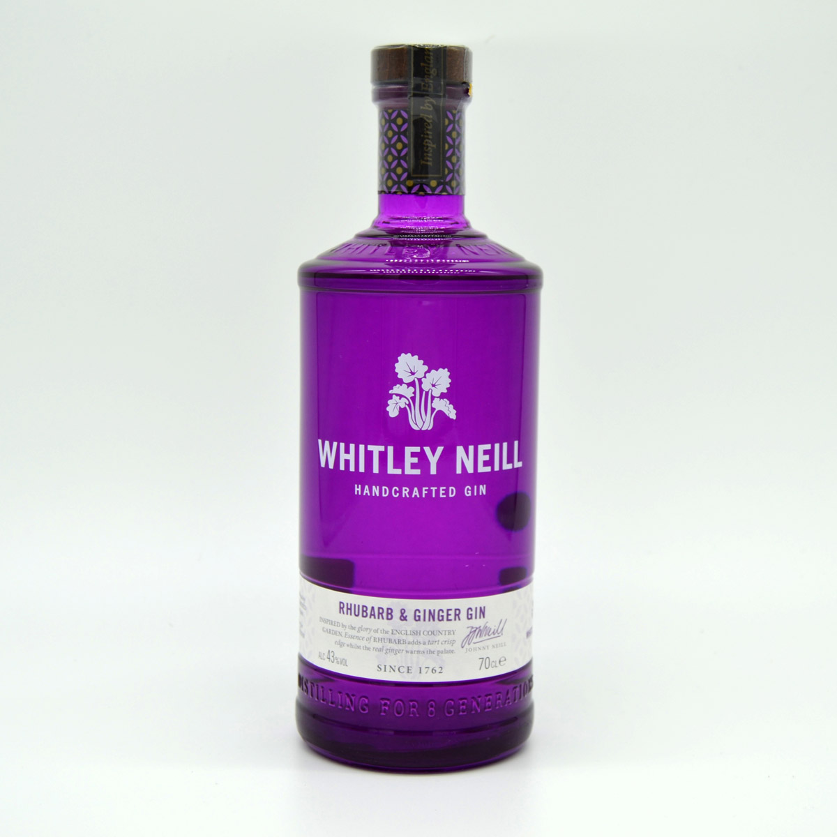 Whitley Neill Rhubarb & Ginger Gin - Gift Box - Covent Garden